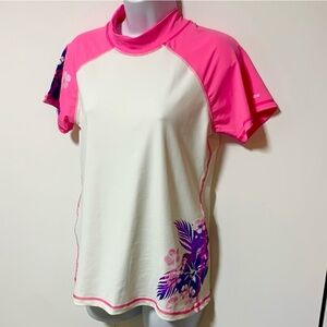 🏄🏻‍♀️💦BURNSIDE Rash Guard Swim Top